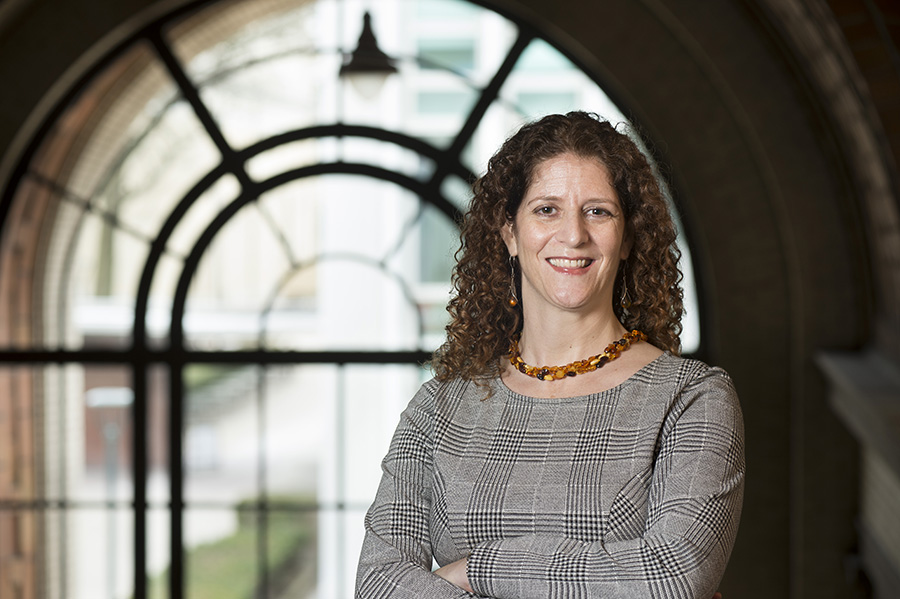 Visiting Assistant Professor Michal Friedman in Baker Hall