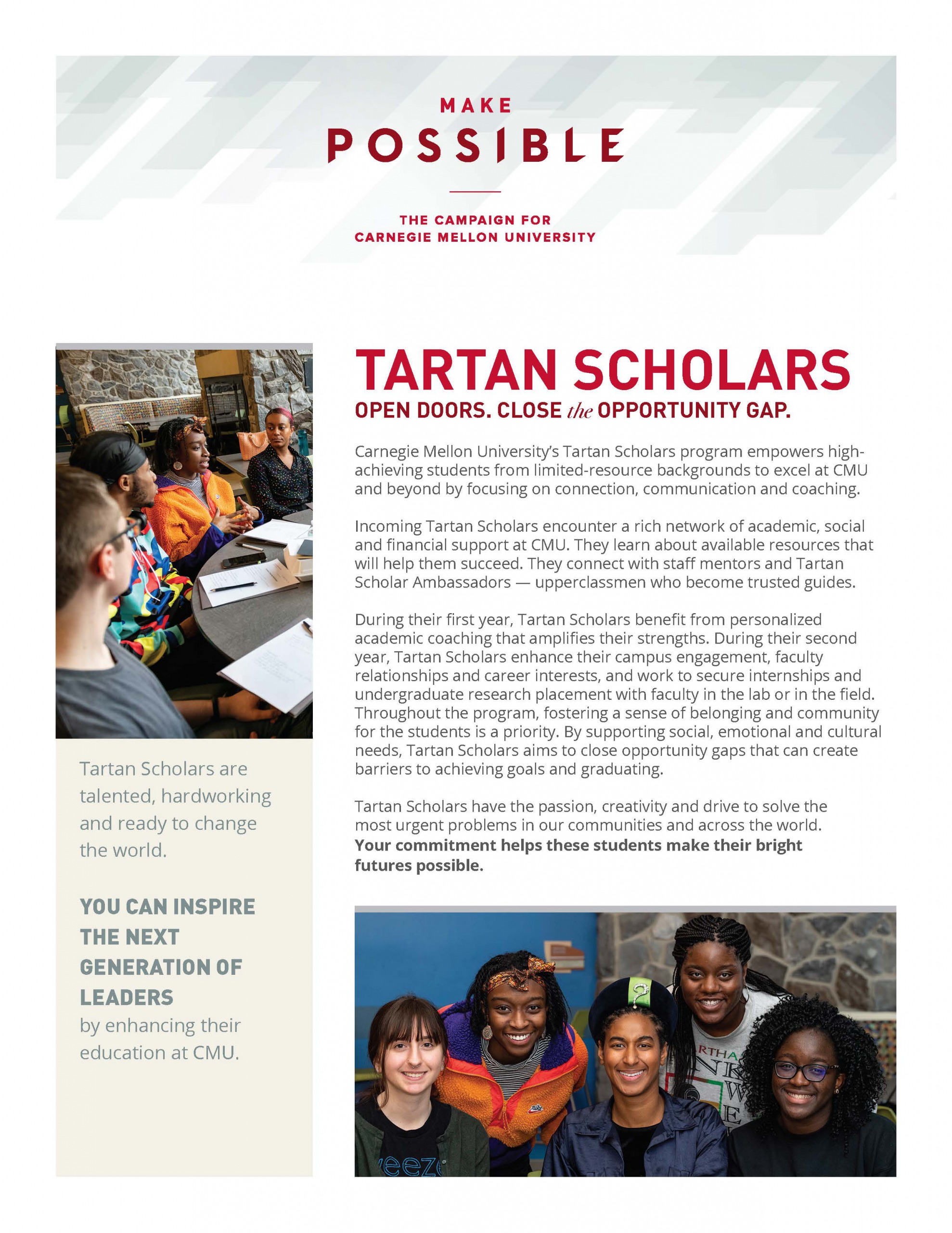 Thumbnail of Tartan Scholars Info Sheet